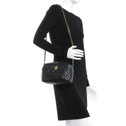 Chanel Caviar Quilted Camera Case Black 2 of 9
