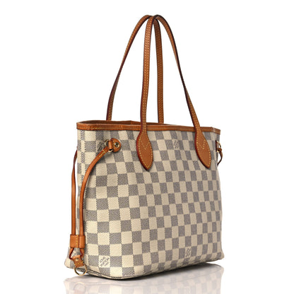 Louis Vuitton Damier Azur Neverfull PM 3 of 8