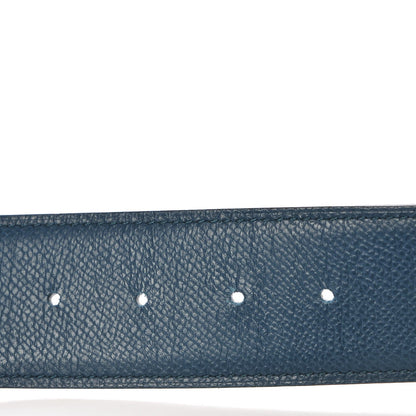 Hermes Epsom 42mm Belt Strap 115 Colvert Blanc White 6 of 7