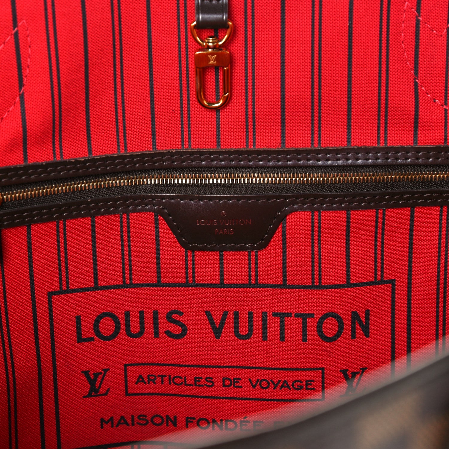 Louis Vuitton Damier Ebene Neo Neverfull MM 7 of 11