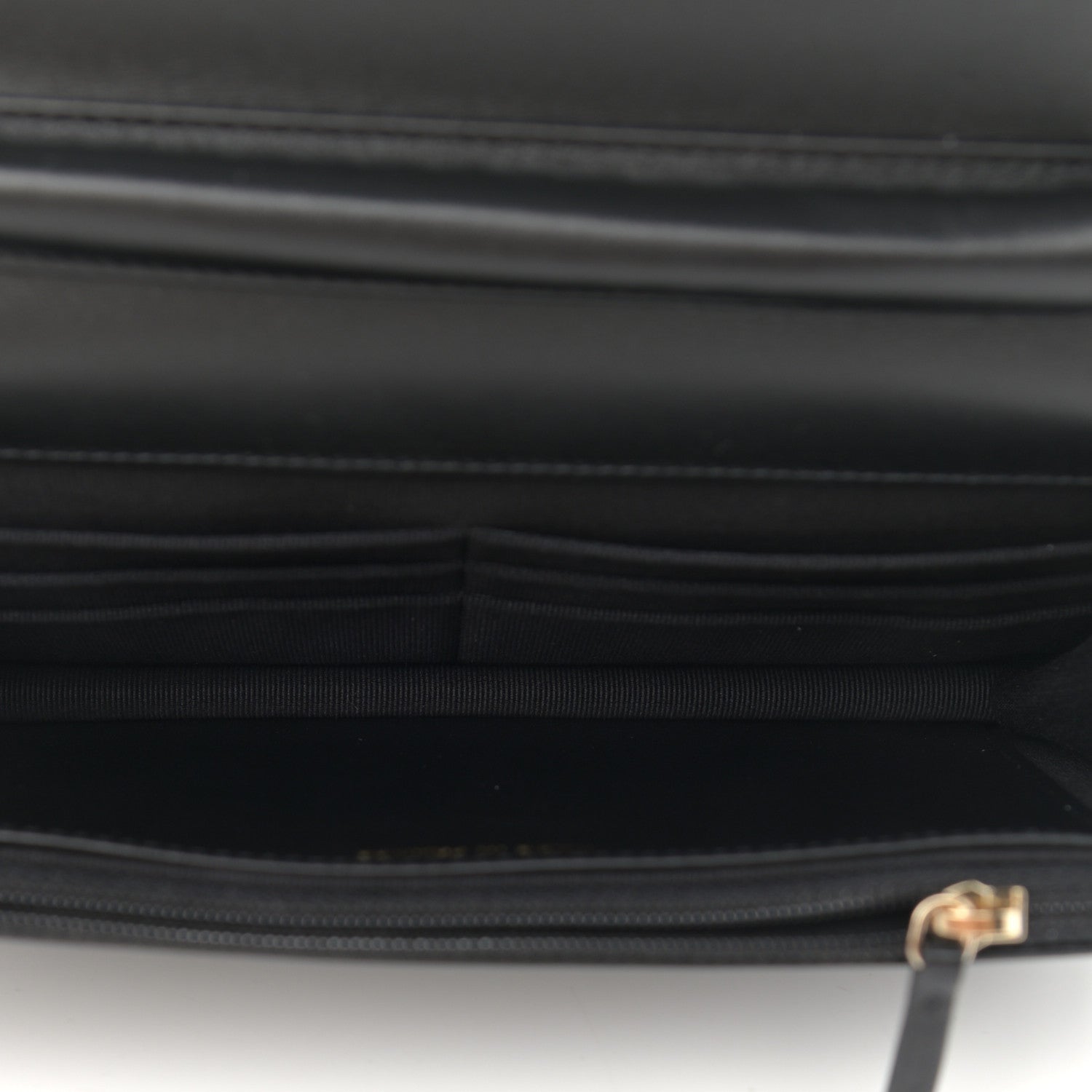 Chanel Caviar Quilted Boy Wallet On Chain WOC Black 5 of 14