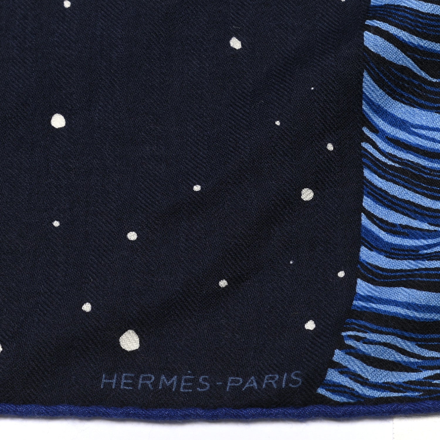 Hermes Cashmere Silk Awooooo Scarf 100 2 of 4