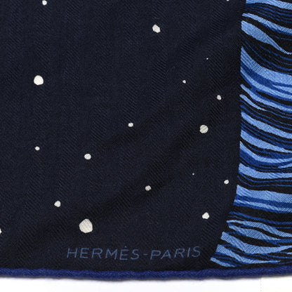 Hermes Cashmere Silk Awooooo Scarf 100 2 of 4