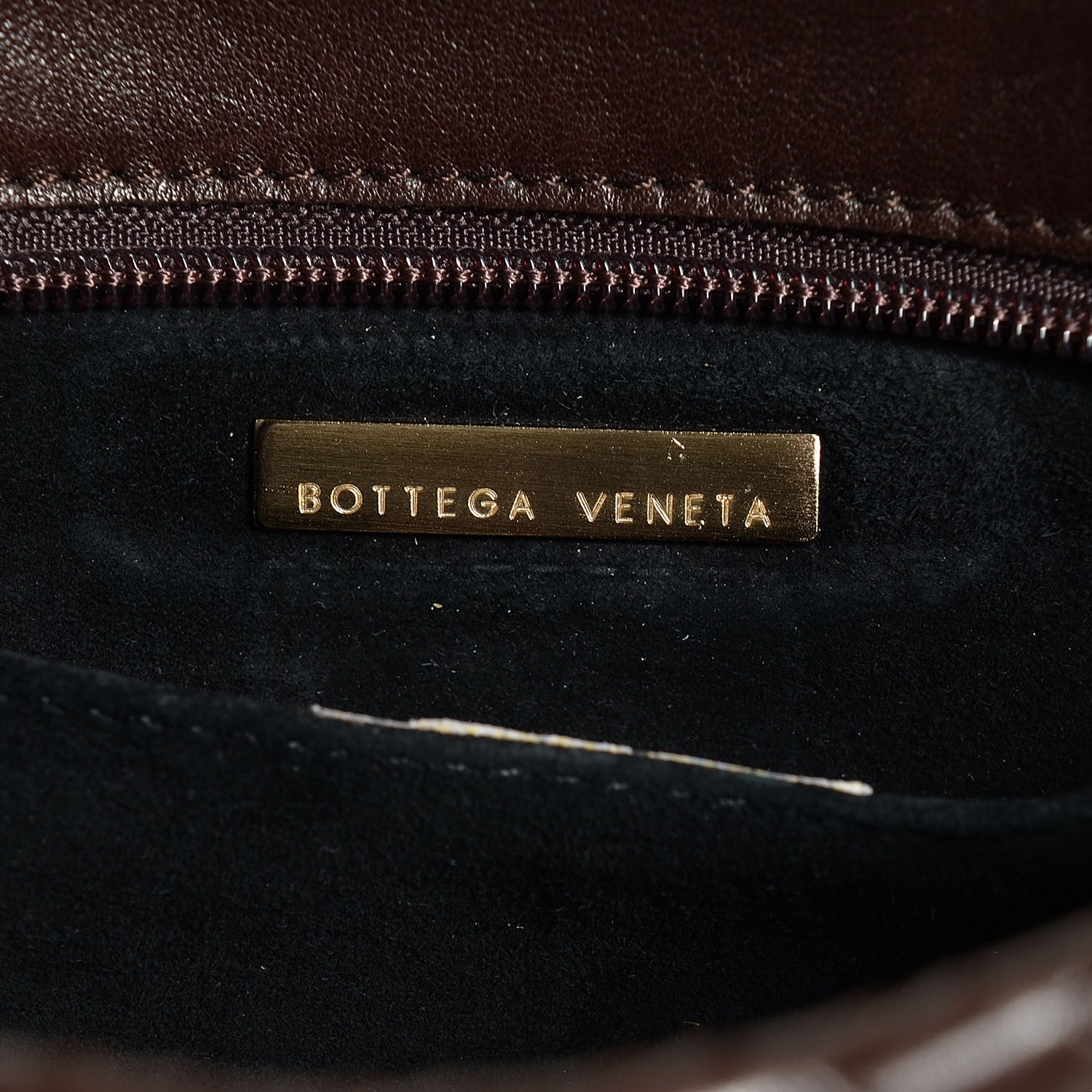 Bottega Veneta Vintage Nappa Intrecciato Shoulder Bag Ebano 6 of 8