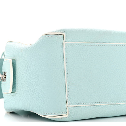 Delvaux Taurillon Soft Mini Cool Box Satchel Light Blue 9 of 13
