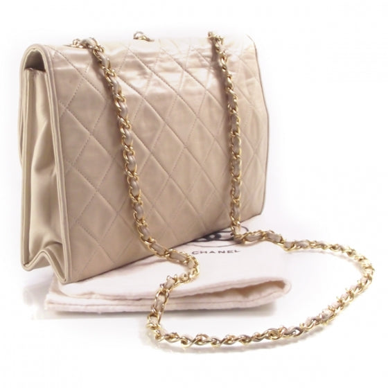 Vintage Lambskin Tassel Flap Bag
