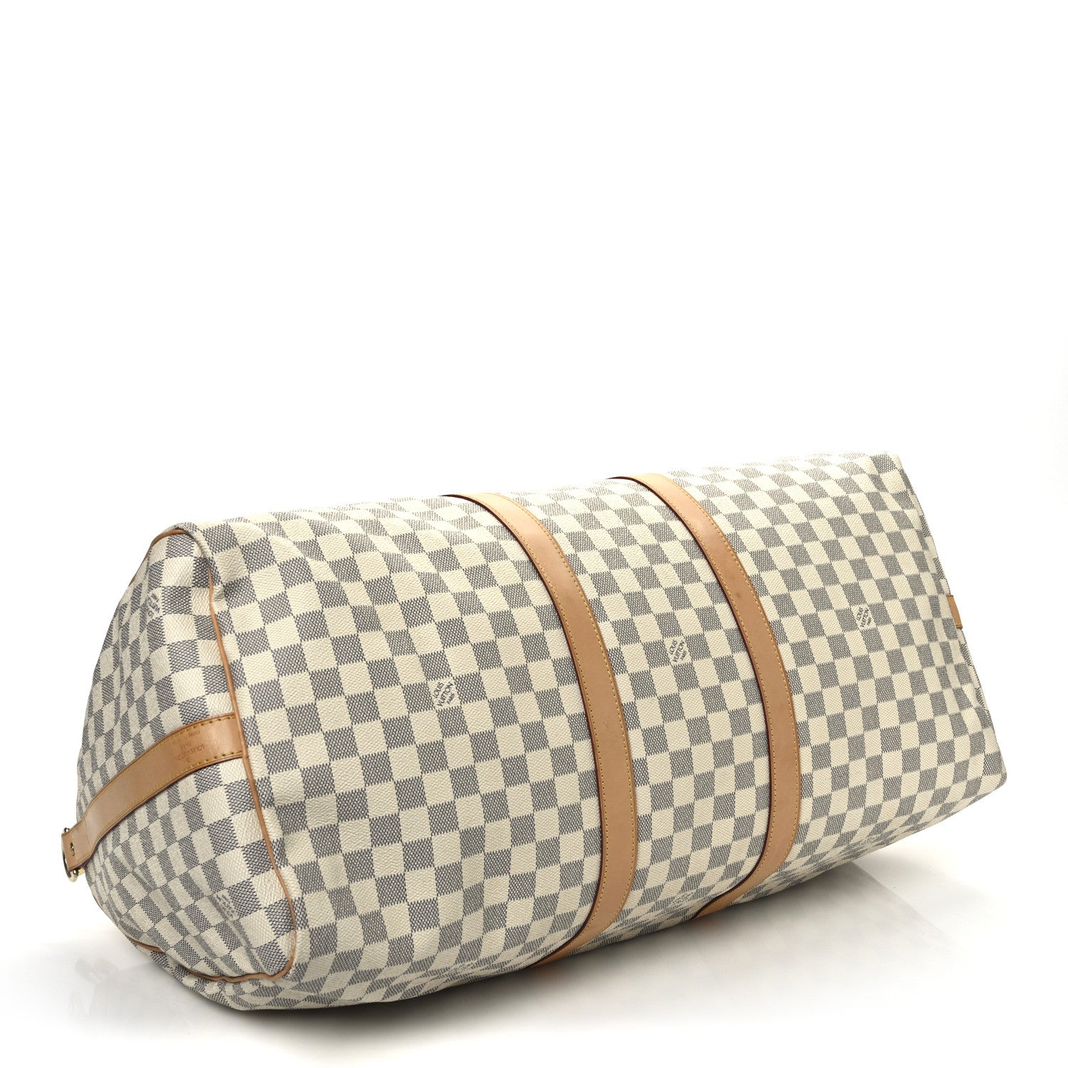 Louis Vuitton Damier Azur Keepall Bandouliere 55 4 of 22