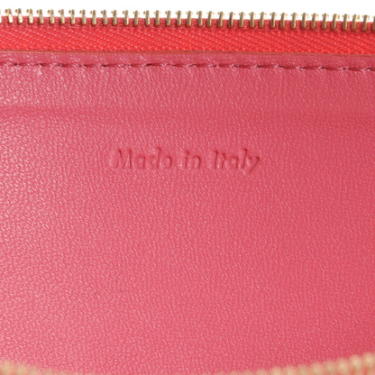 Celine Lambskin Bi-Color Solo Clutch Rust 7 of 10