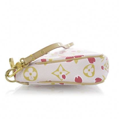 Louis Vuitton Monogram Cherry Blossom Pochette Accessories Red 2 of 7