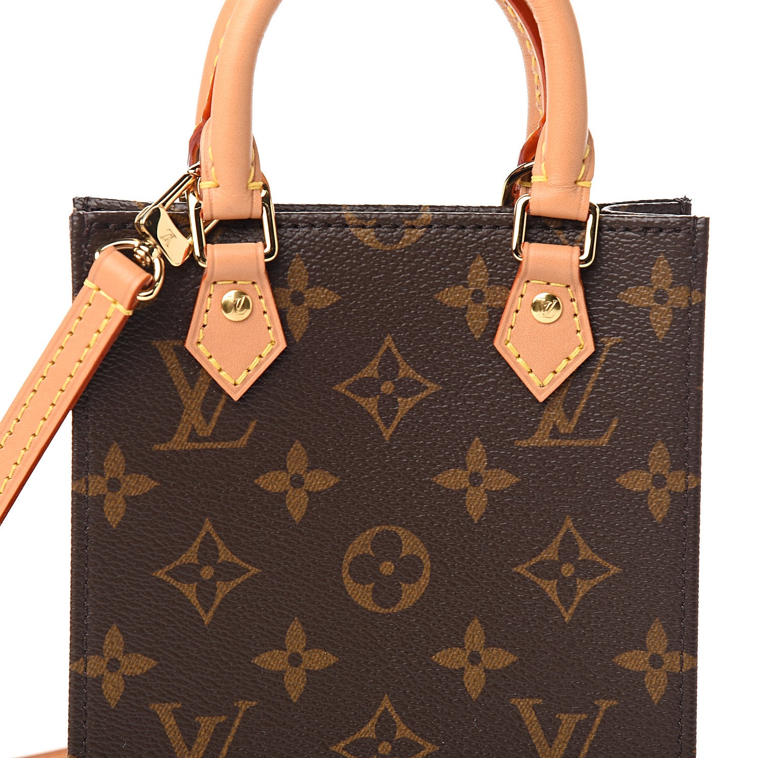 Louis Vuitton Monogram Petit Sac Plat 9 of 10