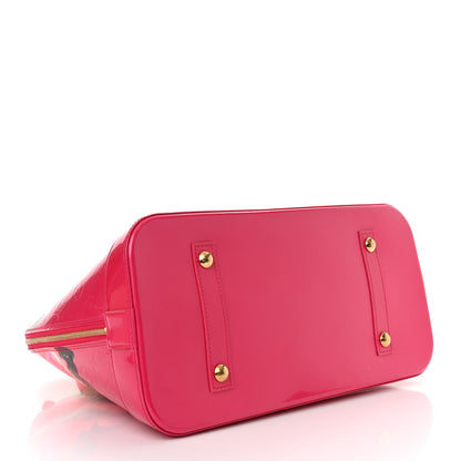 Louis Vuitton Vernis Roses Alma GM Rose Pop 3 of 10