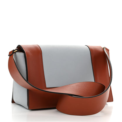 Celine Shiny Smooth Calfskin Medium Frame Shoulder Bag Maple Frost 3 of 10
