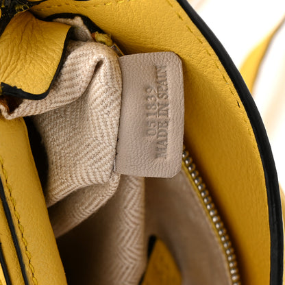 Loewe Calfskin Mini Puzzle Bag Yellow 7 of 11