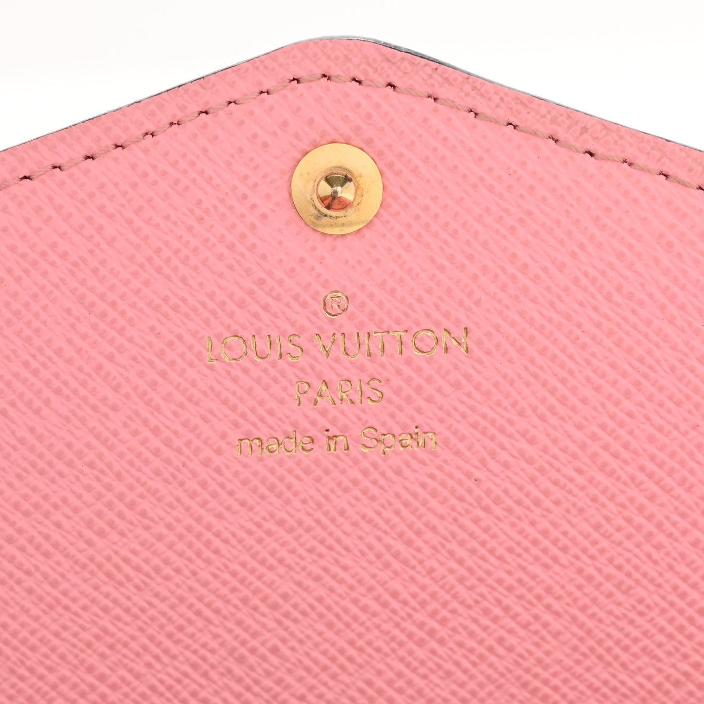 Monogram Jungle Dots Sarah Wallet Sugar Pink Poppy