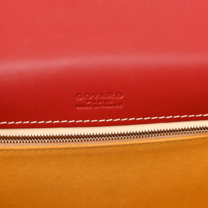 Goyard Goyardine Belvedere PM Messenger Bag Red 6 of 10