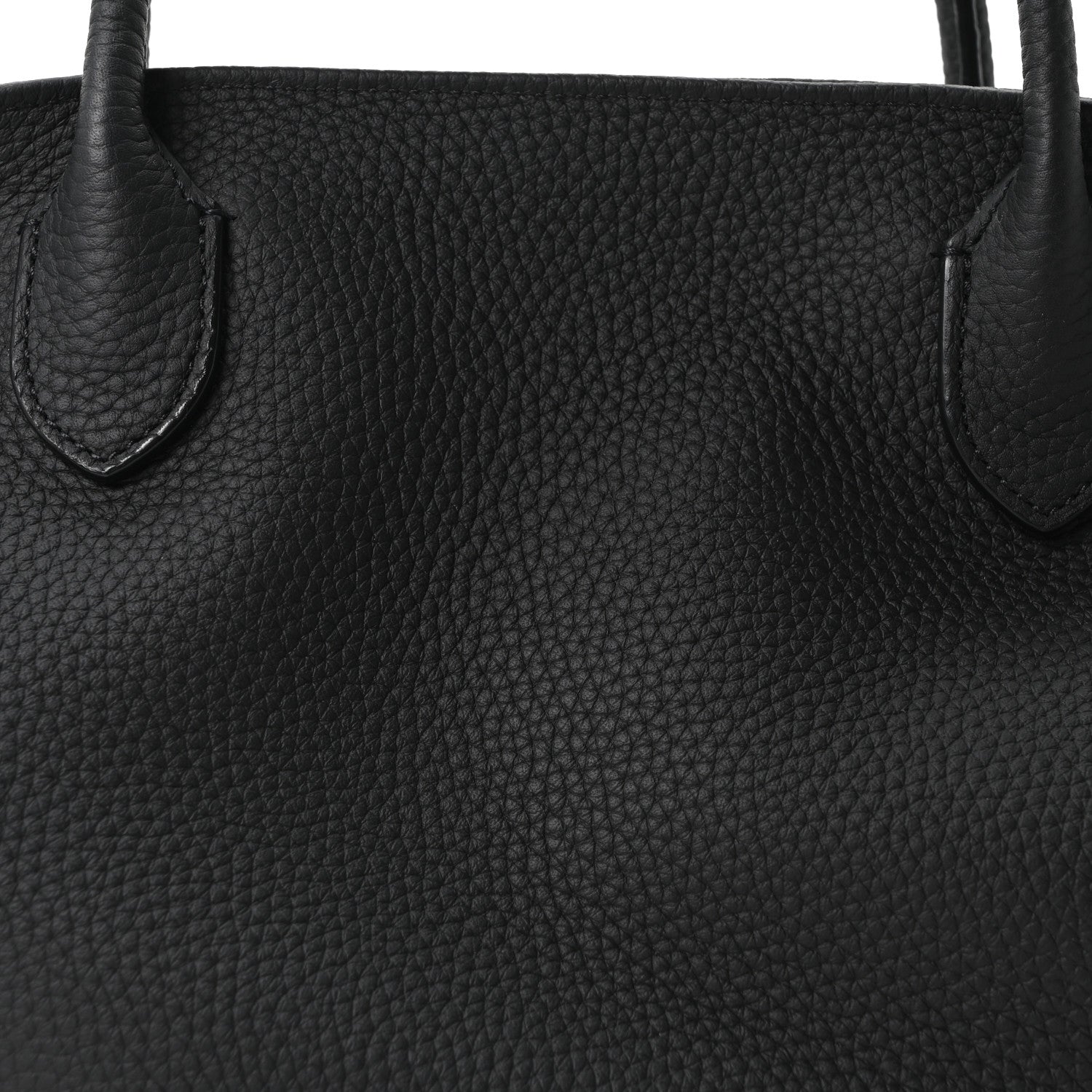 The Row Matte Grained Calfskin Agnes Bag Black 7 of 9