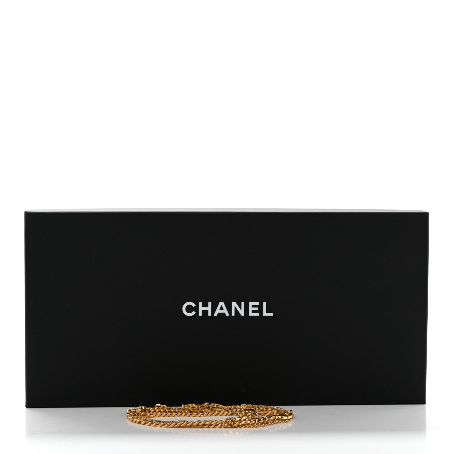 Chanel Crystal CC Multi Strand Chain Belt 85 Gold 4 of 4
