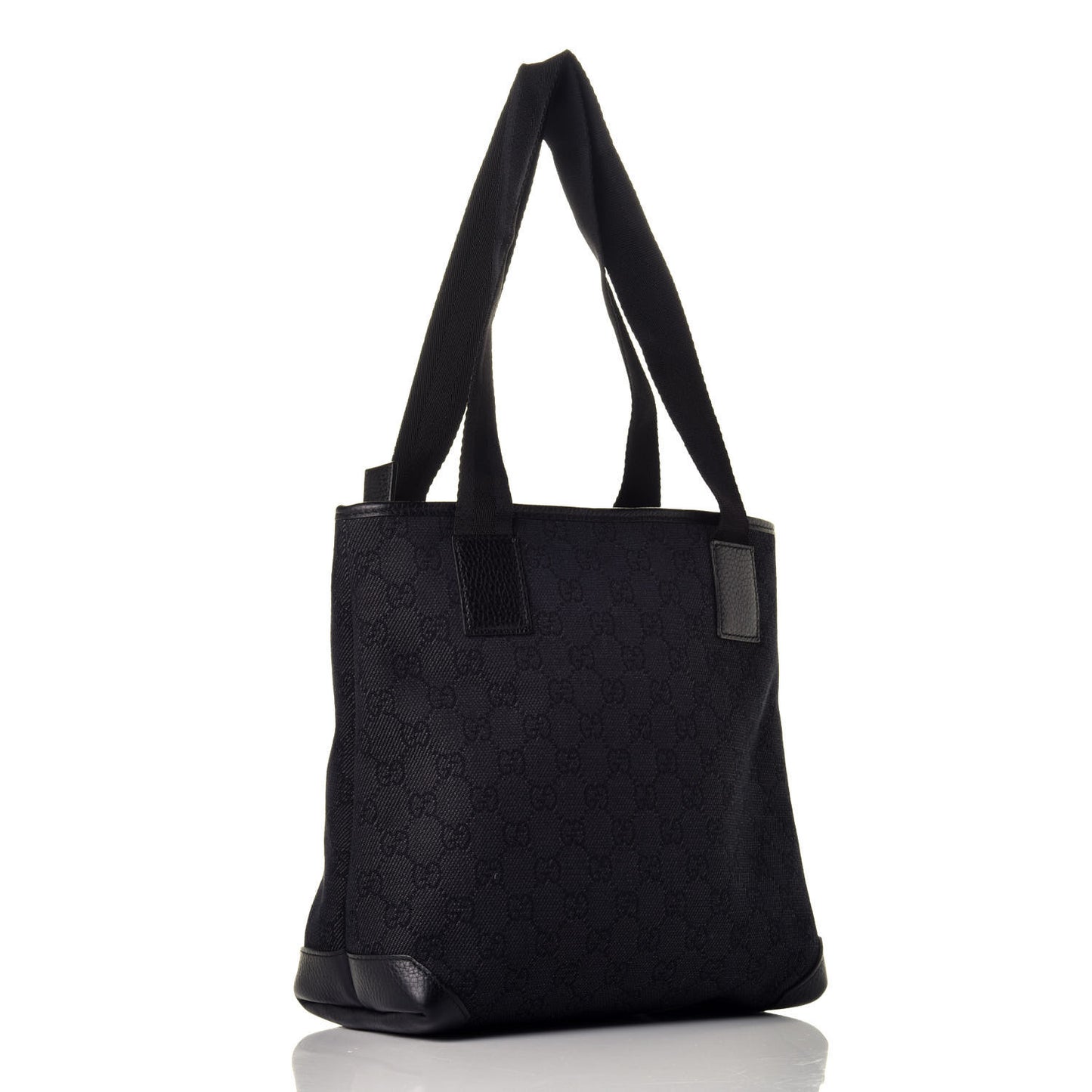 Monogram Tote Bag Black