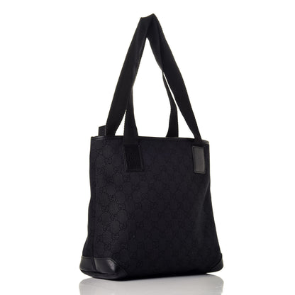 Gucci Monogram Tote Bag Black 3 of 8