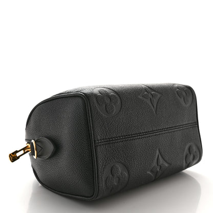 Louis Vuitton Empreinte Monogram Giant Speedy Bandouliere 20 Black 4 of 9