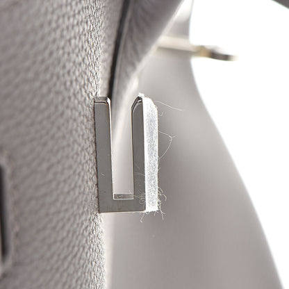 Hermes Togo Birkin 35 Etain 22 of 35