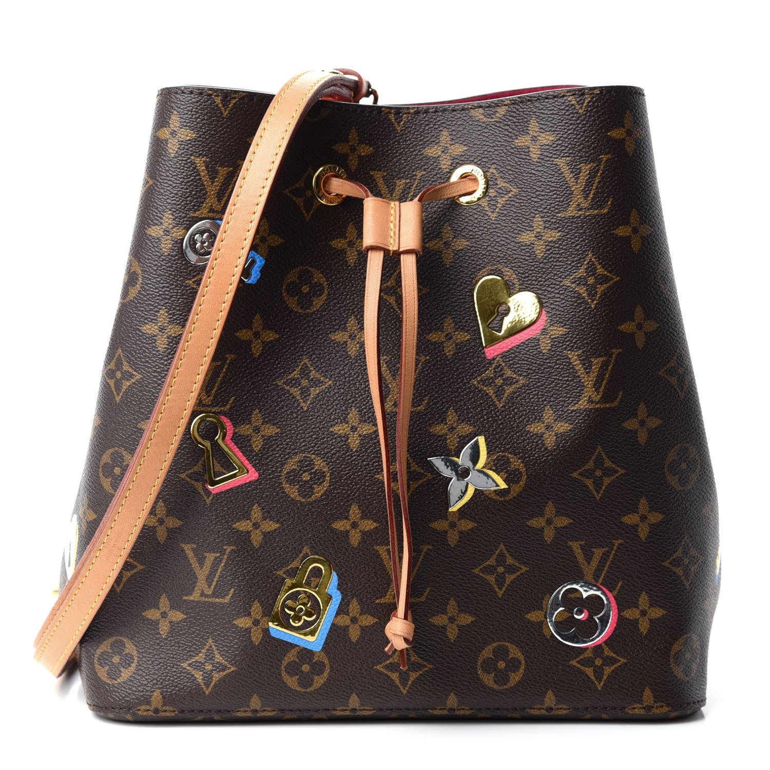Louis Vuitton Monogram Love Lock Neonoe 1 of 10