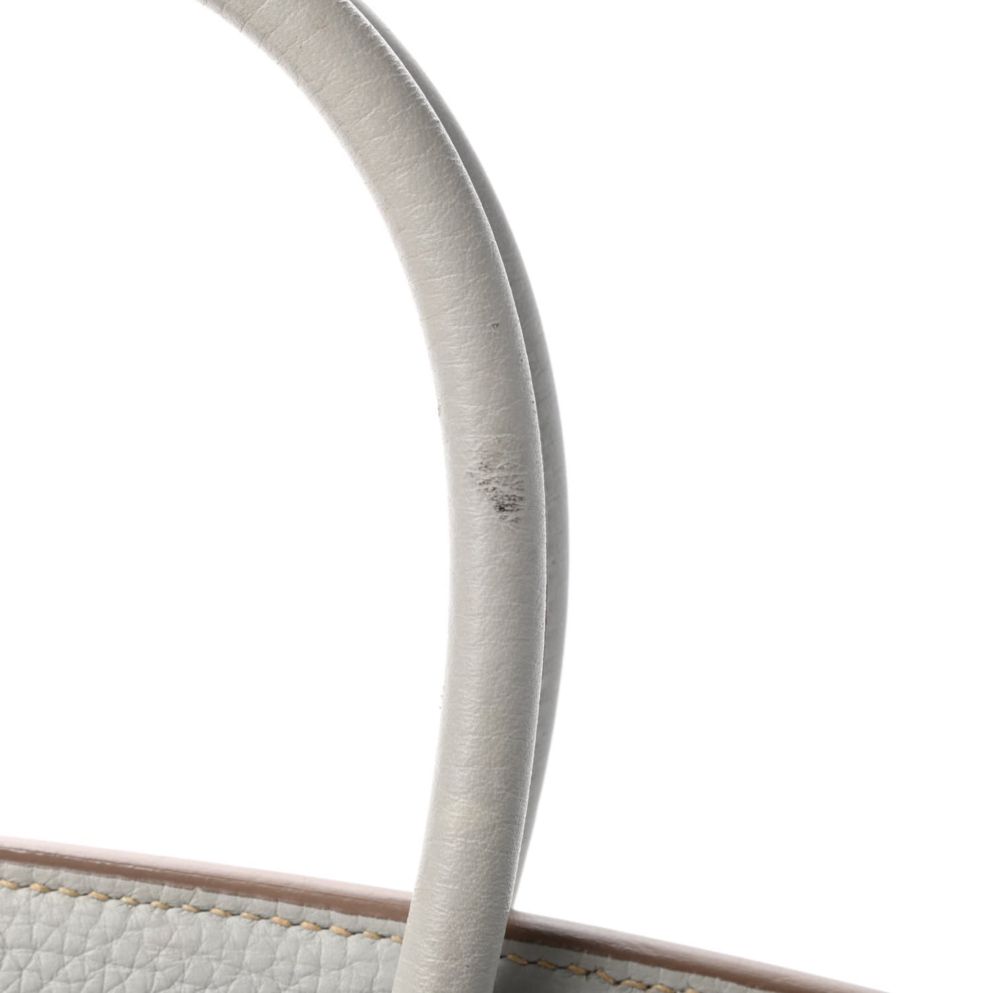 Taurillon Clemence Birkin 35 Gris Perle