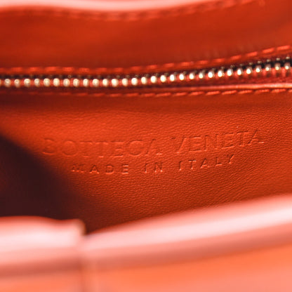 Bottega Veneta Lambskin Maxi Intreccio Padded Chain Cassette Crossbody Bag Maple 5 of 7