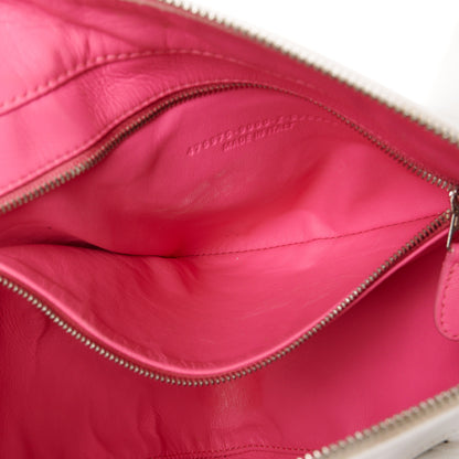 Balenciaga Calfskin S Triangle Duffle White 6 of 15