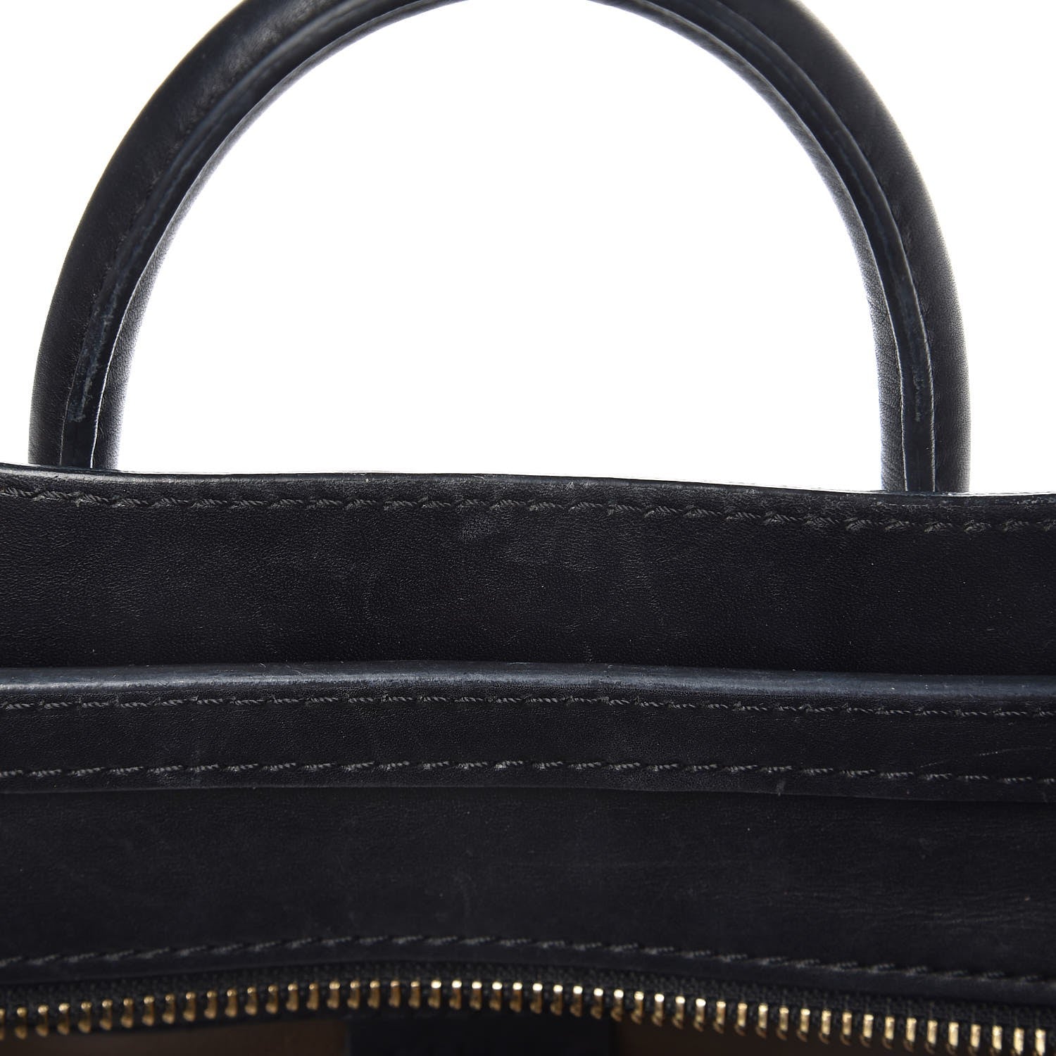 Celine Nubuck Smooth Calfskin Nano Tri-Color Luggage Royal Blue 9 of 18