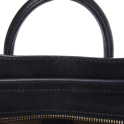 Celine Nubuck Smooth Calfskin Nano Tri-Color Luggage Royal Blue 9 of 18
