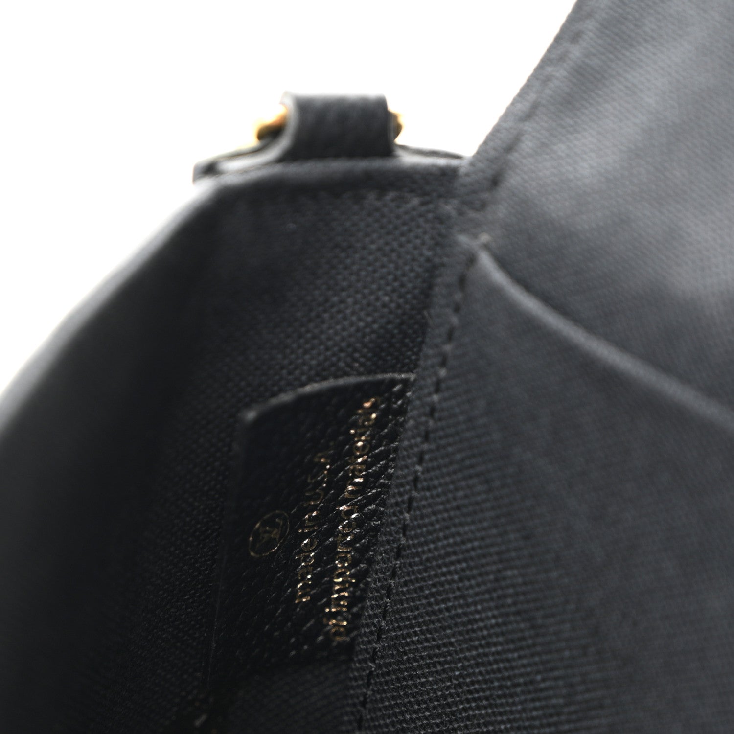 Louis Vuitton Empreinte Pochette Felicie Chain Wallet Black 7 of 11