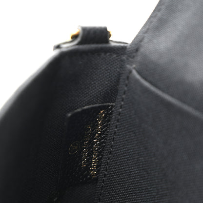 Louis Vuitton Empreinte Pochette Felicie Chain Wallet Black 7 of 11