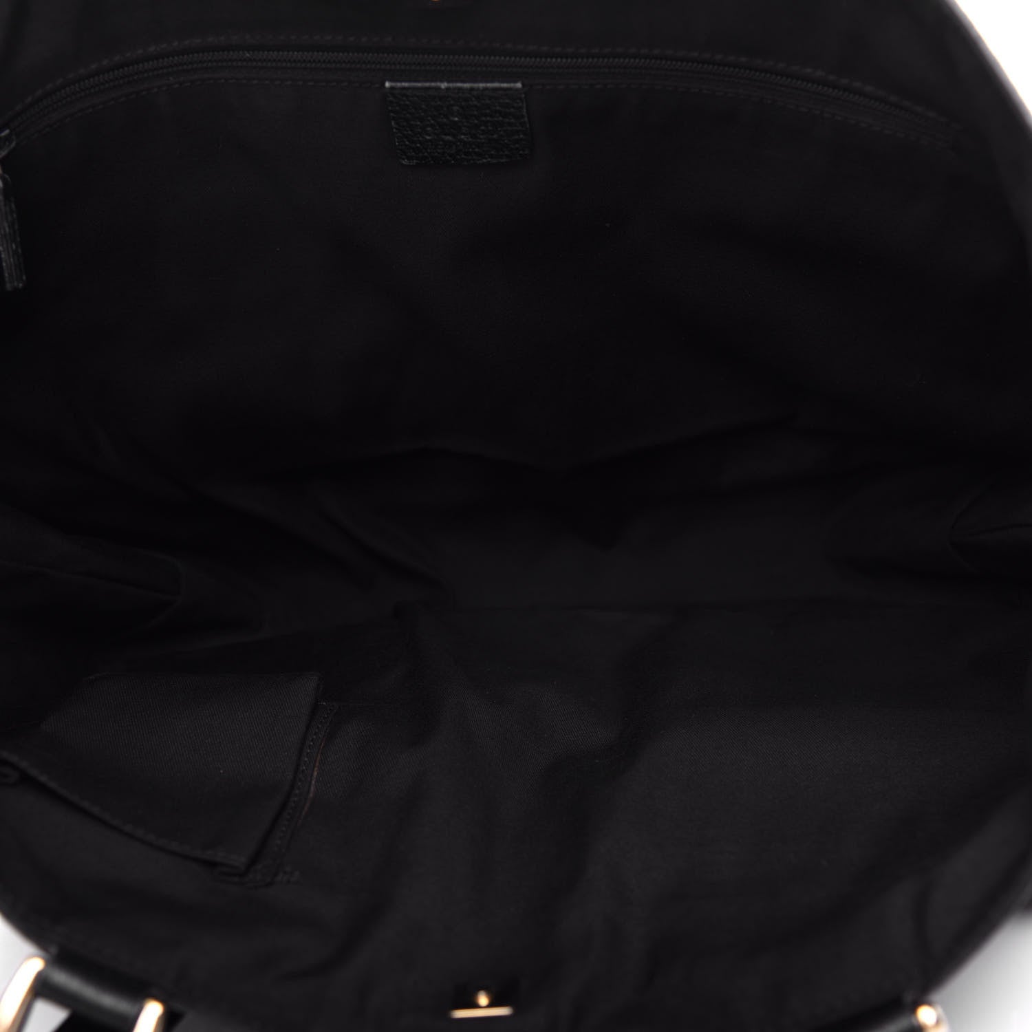 Gucci Monogram Abbey D Ring Tote Black 5 of 11