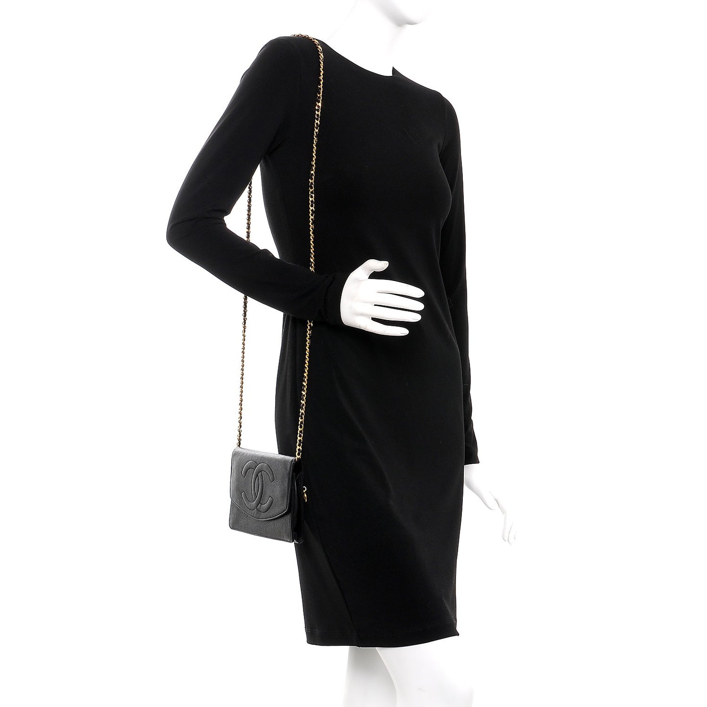 Caviar Timeless CC Wallet On Chain WOC Black