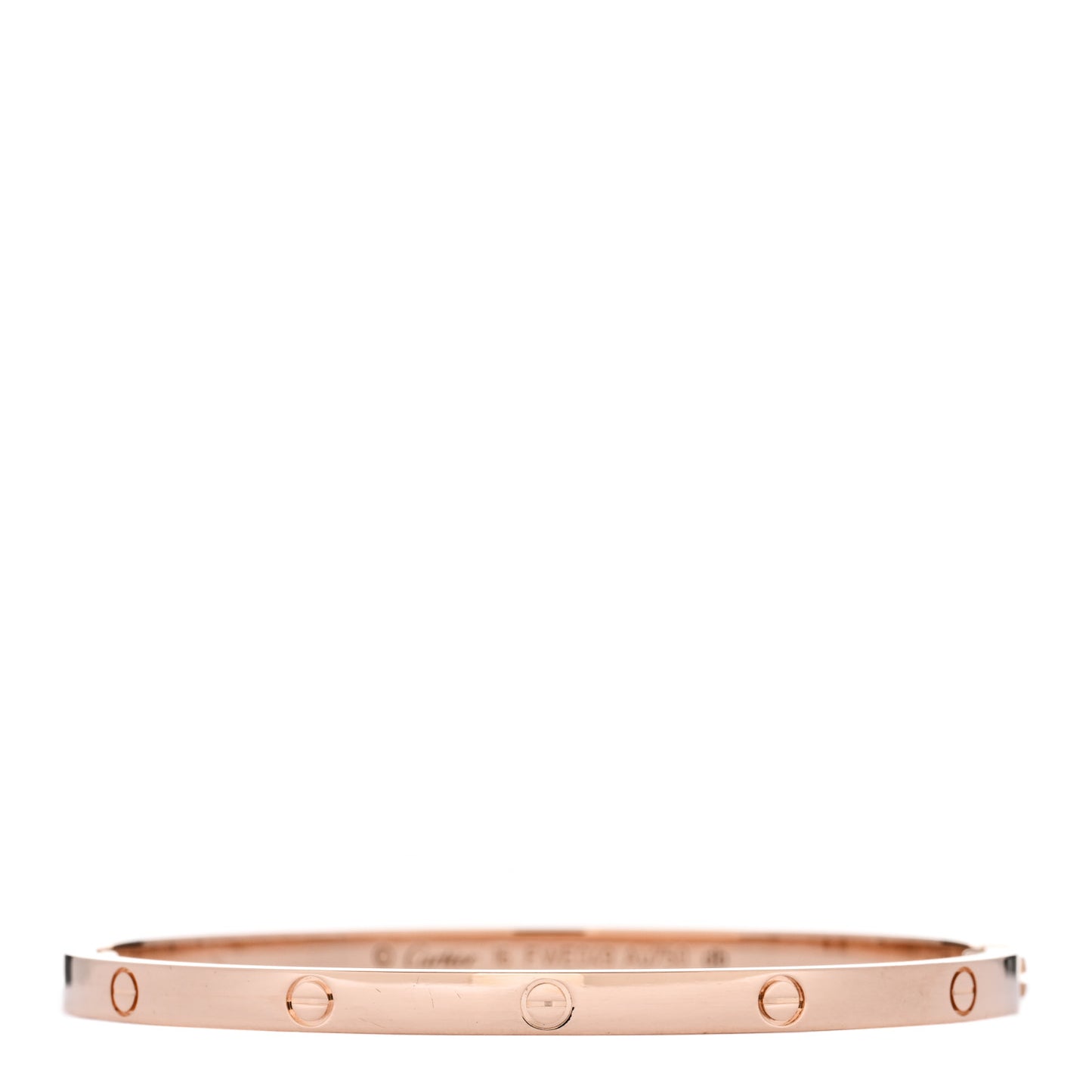 18K Pink Gold Small LOVE Bracelet 16