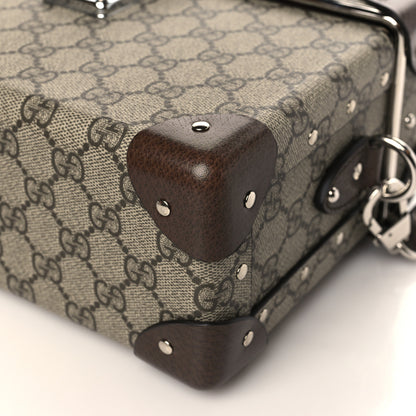 Gucci GG Supreme Monogram Globe-Trotter Beauty Case Brown 9 of 9