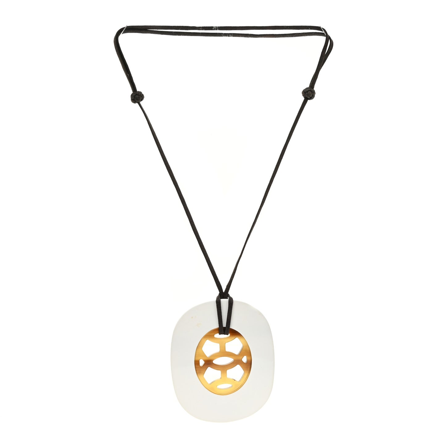 Buffalo Horn Lacquer Lift Necklace