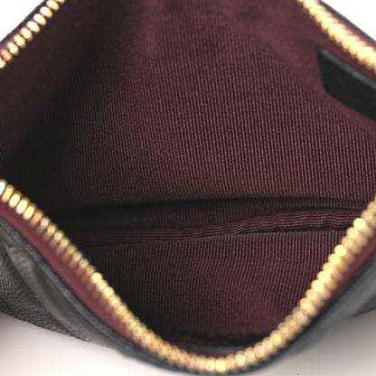 Chanel Caviar Quilted Small Cosmetic Case Black 5 of 7