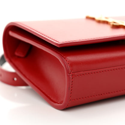 Saint Laurent Smooth Calfskin Monogram Kate Belt Bag Red 6 of 12