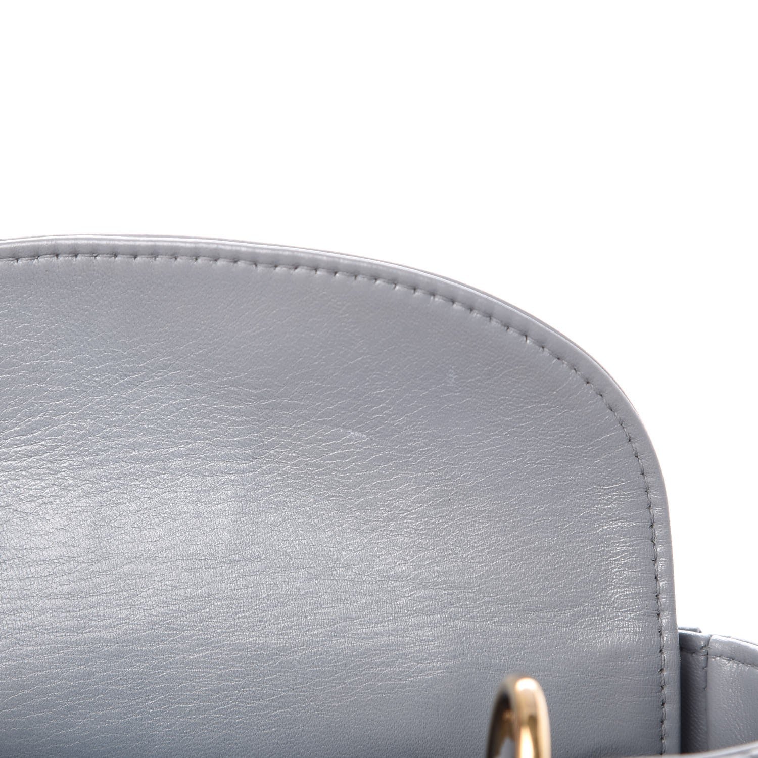Christian Dior Lambskin Cannage Small Lucky Badges My Lady Dior Grey 12 of 18