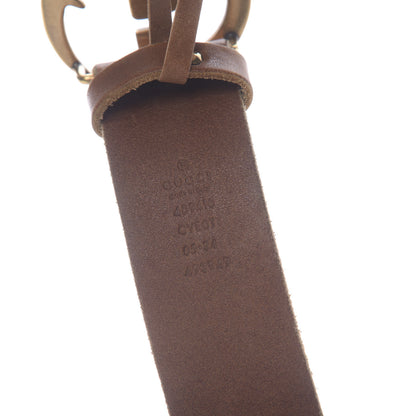 Gucci Faded Calfskin Double G 40mm Belt 85 34 Cuir 3 of 5