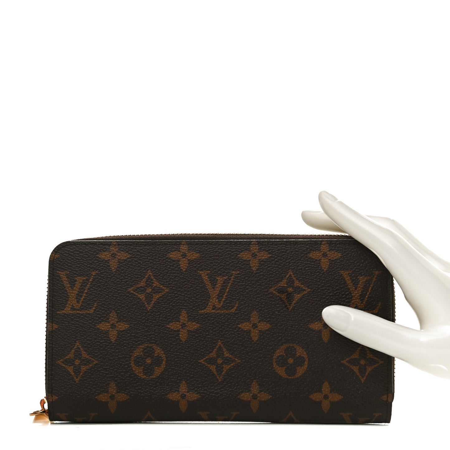 Monogram Zippy Wallet Coquelicot