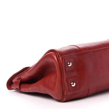 Mulberry Natural Vegetable Tanned Bayswater Poppy Red 12 of 16