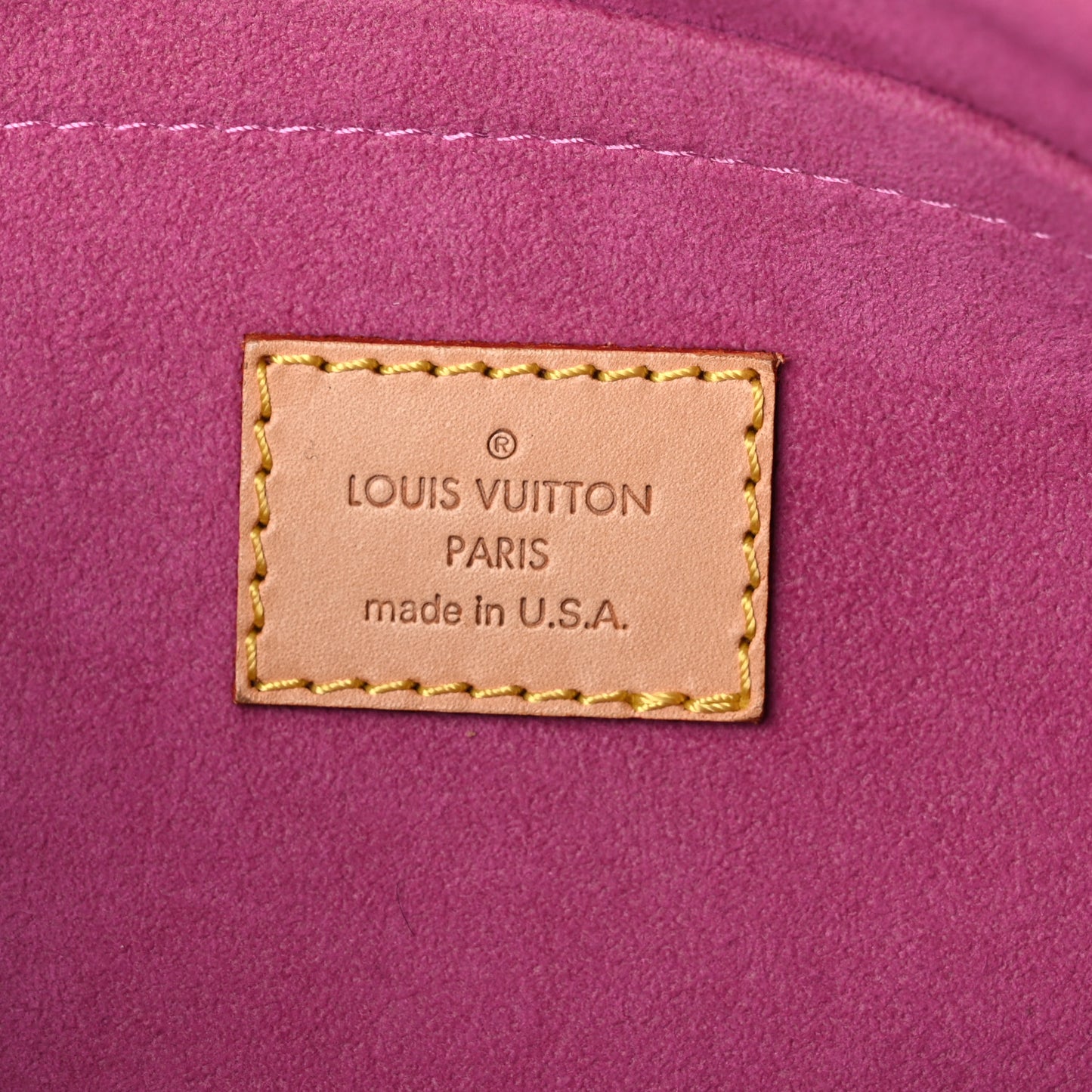 Monogram Denim Neo Speedy Fuchsia