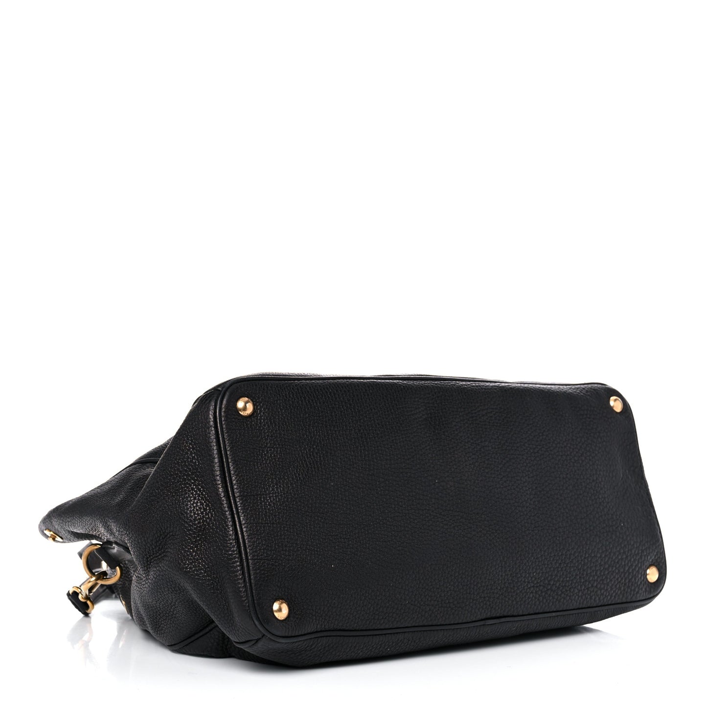 Vitello Daino Tote Black