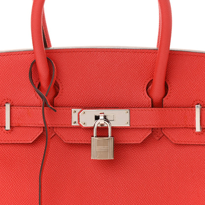 Hermes Epsom Birkin 30 Rouge Tomate 8 of 11