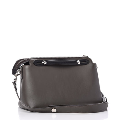 Fendi Vitello Dolce 4 Color Medium By The Way Boston Bag Carbone Grigio Polvere Multicolor 3 of 10