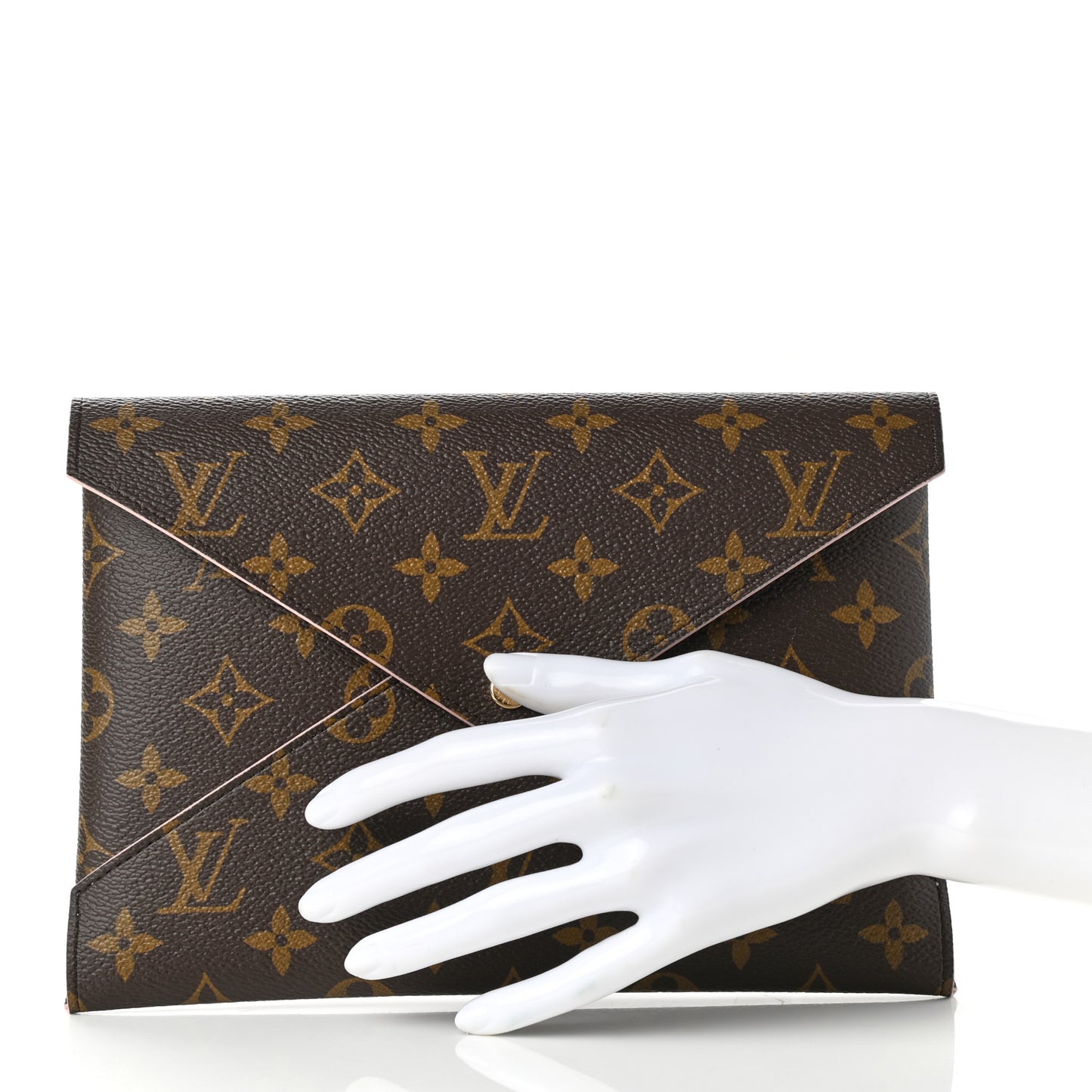 Monogram Large Kirigami Pochette Insert Rose Ballerine
