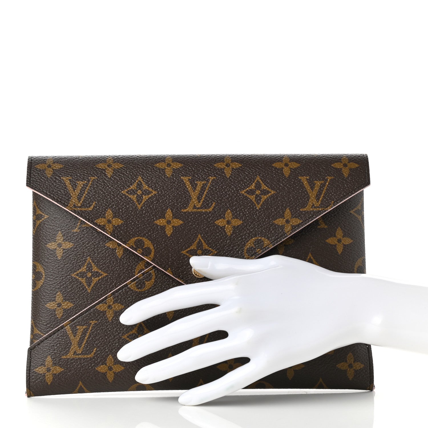 Louis Vuitton Monogram Large Kirigami Pochette Insert Rose Ballerine 2 of 7